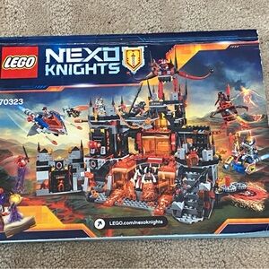 3/$29 - LEGO #70323 - NEXO KNIGHTS Jestro's Volcano Lair Instruction Manual ONLY